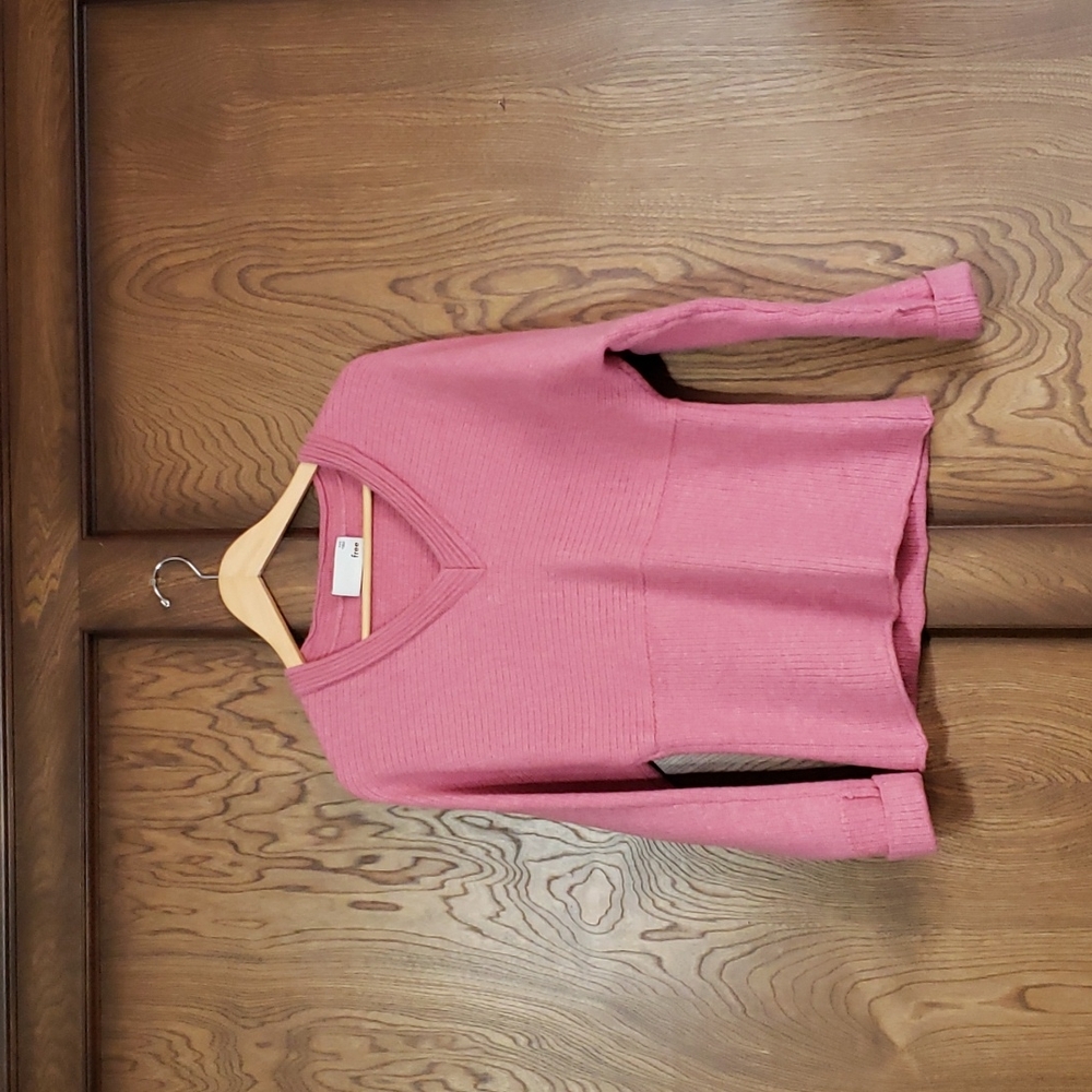 Wildred Aritizia Pink Wool Sweater